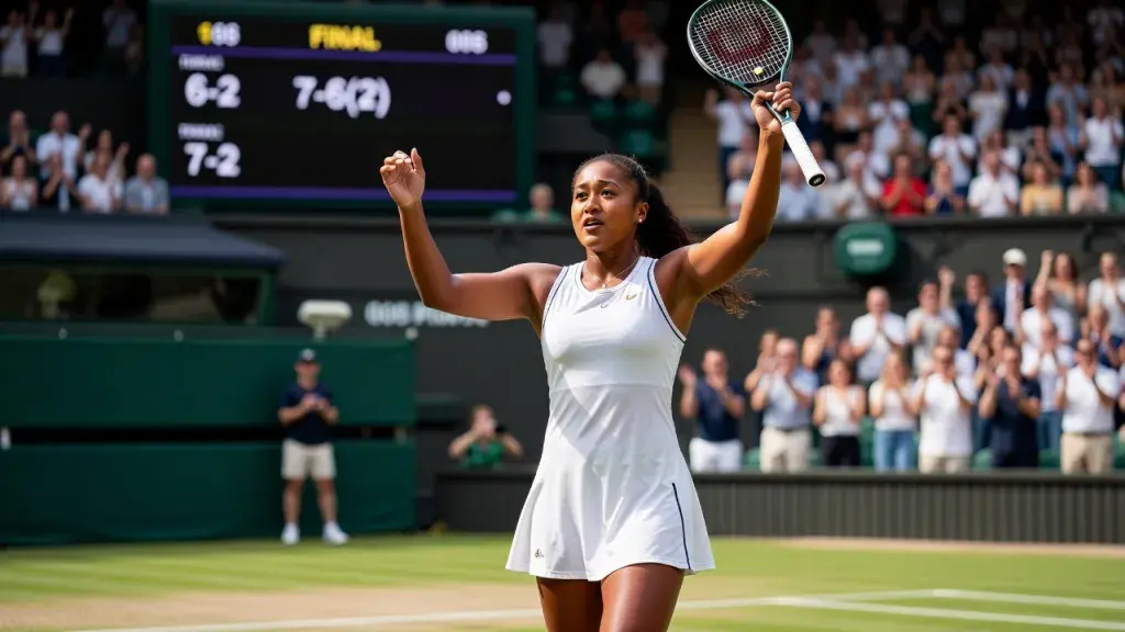 Osaka derruba Sabalenka e chega às quartas de Wimbledon pela primeira vez